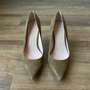 Kate Spade taupe pumps